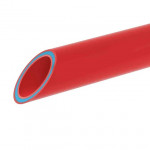 Труба полипропиленовая 140х12,7 мм неармированная PP-R красная